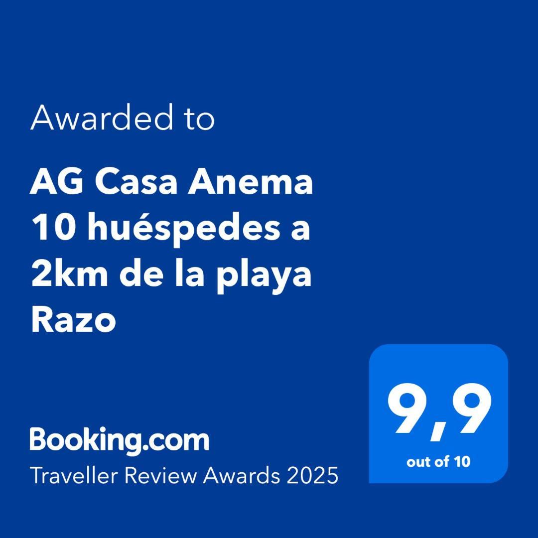 Ag Casa Anema 10 Huespedes A 2Km De La Playa Razo Villa A Coruña Kültér fotó